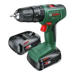 Bosch 06039D8108 EasyImpact 18V-40 2.0Ah Çift Akülü Darbeli Delme Vidalama Makinesi