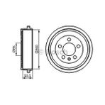 Bosch 0986477133 Fren Kampanası Cordoba Ibiza Iv V Fabia Polo 1.2 1.4 1.6 1.8 1.9 2.0 01- 600609617
