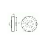 Bosch 0986477208 Fren Kampanası Punto Evo 09-corsa D 06-adam 13- 55701380