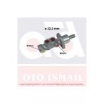 Bosch 0986480854 Fren Ana Merkezi 206 306 22.2Mm