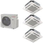 Bosch 1 Dış 36000 Btu 3 İç Ünite 12000 18000 18000 Btu Multi Kaset Tipi İnverter Klima