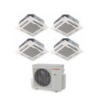 Bosch 1 Dış 36000 Btu 4 İç Ünite 12000 12000 12000 12000 Btu Multi Kaset Tipi İnverter Klima