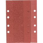 Bosch 10'lu 93x230 mm 60/120/180 Kum 8 Delik Titreşimli Zımpara Kağıdı Set