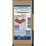 Bosch 10x PRO SDS max-5C Düz Keski Seti (Beton, Tuğla, Ø mm, Professional Aksesuar Kırıcı Delici, Kırıcılar)