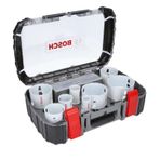 Bosch 11 parça Delik Testeresi Progressor for Wood & Metal Set Elektrikçi (Ahşap ve Metal için, Ø 25-86 mm, Matkap Aksesuarı)