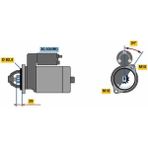 Bosch 1107403 1107403 Marş Motoru