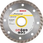 Bosch 115 mm Turbo Ekonomik Seri Genel Yapı Malzemeleri İçin Elmas Kesme Diski