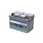 Bosch 12v 74 Ah Amper Akü 680 En (STANDART 72 AMPER EBATINDA) 2024 Üretim