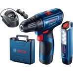 Bosch 12V Akülü Delme Vidalama ve LED Işıklı Çok Amaçlı El Aleti - Seçenek 1