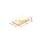 BOSCH 1457433595 HAVA FİLTRESİ CLIO III 1.4 16V MICRA 03- NOTE 06