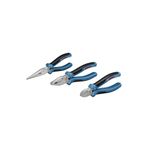 Bosch 1600A016BG 3 Parça Profesyonel Yan Keski + Kargaburun + Pense Seti