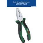 Bosch 180 mm Yüksek Karbon Çelik Kombine Pense, Ergonomik ve Dayanıklı El Aleti - Seçenek 1 - Bej