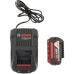 Bosch 18V Akü Şarj Cihazı ve 4.0 Ah Yedek Akü Seti - Seçenek 1
