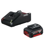 Bosch 18v Başlangıç Seti 1x4.0 Ah + Gal 18v-40 Şarj Cihazı