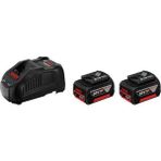 Bosch 18V Power Başlangıç Seti: 1880 Cv ve 2x Gba 18V 5.0AH Batarya - Seçenek 1