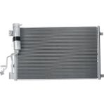 Bosch 1986AD2051 - Condenser. Air Conditioning Nıssan Qashqaı I 2 07-13 - Siyah