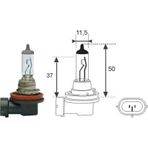 Bosch 1987302084 Ampul H11 12v / 55w