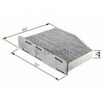 Bosch 1987432048 Polen Filtresi