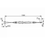Bosch 1987482213 El Fren Teli
