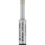 Bosch 1x Döner Matkaplar için PRO Ceramic dry Matkap Ucu, Silindirik Şaft (Döşemeler, Sert Fayanslar, Ø 8 mm, Professional Aksesuar Döner Matkap/Vidalamalar)