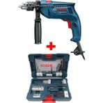 Bosch 2 Yıl Gsb 550 Profesyonel Darbeli Matkap + 41 Parça X-Line Delme Vidalama Matkap Ucu Lokma Seti Akü