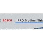 Bosch 25x PRO Medium-Thick Metal S1137BEF Hassas Panter Testere Bıçağı (Metal Borular ve Profiller, Demir İçermeyen Metaller, Uzunluk 225 mm, Professional Aksesuar Panter Testere)