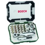 Bosch 2607019510 10 Parça Yeşil Cırcırlı Tornavida ve Vidalama Ucu Seti