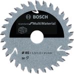 Bosch 2608837752 Standard For Multi Material 85x15 mm 30 Diş Daire Testere Bıçağı