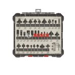 Bosch 30 Parça Karışık 6 mm Şaftlı Pro Freze Seti