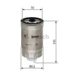 Bosch 319222E900 Hyundai İ20 Mazot Filtresi