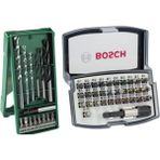 Bosch 32 Parça Vidalama ve Matkap Ucu Seti, Profesyonel Kalite - Bej