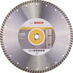 Bosch 350 mm Standard Seri Genel Yapı Malzemeleri İçin Turbo Segman Elmas Kesme Diski