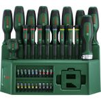 Bosch 39 Parça Standlı Tornavida, Klemens ve Bits Uç Seti 1600A02