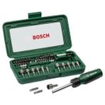 Bosch 46 Parça Tornavida Seti Metal Uyumlu Uzun Ömürlü Tasarım ve Yüksek Dayanıklılık