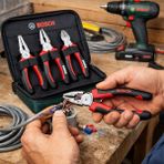 Bosch 4'lü Pense Seti, Dayanıklı ve Çok Amaçlı El Aletleri - Seçenek 1 - Antrasit