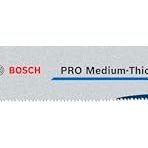Bosch 5x PRO Medium-Thick Metal S1137BEF Hassas Panter Testere Bıçağı (Metal Borular ve Profiller, Demir İçermeyen Metaller, Uzunluk 225 mm, Professional Aksesuar Panter Testere)