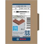 Bosch 5x PRO SDS max-4C Sivri Keski Seti (Beton, Tuğla, Ø mm, Professional Aksesuar Kırıcı Delici, Kırıcılar)