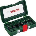 Bosch 6 Parça 8 mm Şaftlı Freze Seti