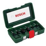 Bosch 6 Parçalı Tc Freze Ucu Seti 8 mm Şaft