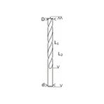 Bosch 690 mm 2608596303 Ahşap Matkap Ucu