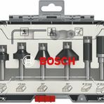 Bosch 6lı Karışık 8 mm Şaftlı Pro Freze Seti