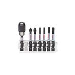 Bosch 7 Parçalı Tornavida Matkap Uç Seti Impact Control, T/pz/ph Evrensel Tutucu