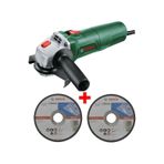Bosch 750 Watt 115 MM Spiral Avuç İçi Taşlama Sipral + 2 Adet Metal Kesme Diski
