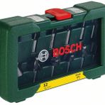 BOSCH 8 mm Ahşap Freze Uç Seti 12 Parça (2607019466)