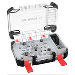 Bosch 8 x PRO Sheet Metal Power Change Plus Delik Açma Testeresi Seti
