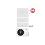 Bosch A++ 36000 1 Dış + 4 Iç Ünite (4X9000 Btu) Wifi Özellikli Premium Model Multi Inverter Klima