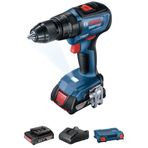 Bosch ABBGSB18V50LBOX Gsb 2 Adet Pil+Şarj Aleti 18v-50 Li-ion Akülü Vidalama Makinesi