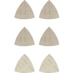 Bosch Accessories 6 x Expert M480 Ağ Yapı Zımpara Kağıdı Seti (Sert Ahşap, Ahşap Üzerine Boya, 93 x 93 mm, Kum 80/120/180, Delta Zımpara Aksesuarı)