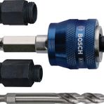 Bosch Accessories Professional 4 parçalı Power Change Plus başlangıç seti, ahşap, plastik, metaller için (Bosch PowerChange Plus'a yükseltmek için, matkap aksesuarı)
