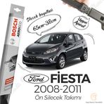 Bosch Aeroeco 2008-2011 Ford Fiesta Siyah Muz Silecek Takımı